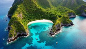 En Polynésie française, cette île méconnue et particulièrement préservée est surnommée « l’île aux forteresses »