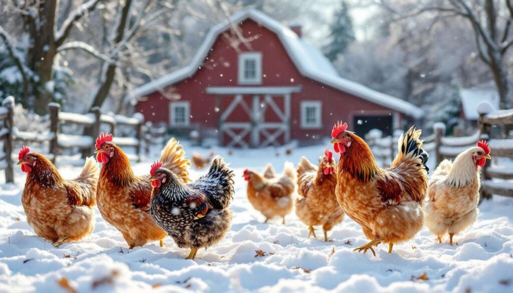 Décembre approche : ce geste indispensable aide les poules à survivre au froid et à continuer à pondre