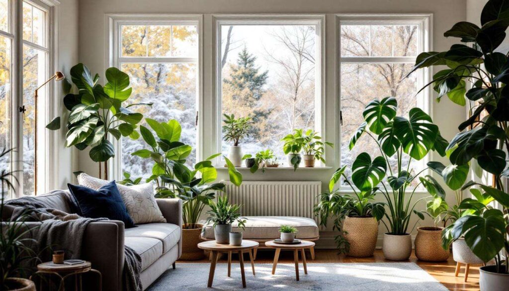 Elles ne tolèrent pas le chauffage ni le froid : voici l'endroit parfait où mettre vos plantes d'intérieur cet hiver
