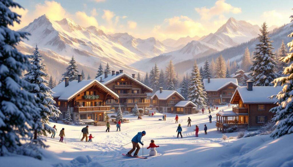 Bien loin de Val Thorens, cette station de ski française séduit les familles en quête de calme