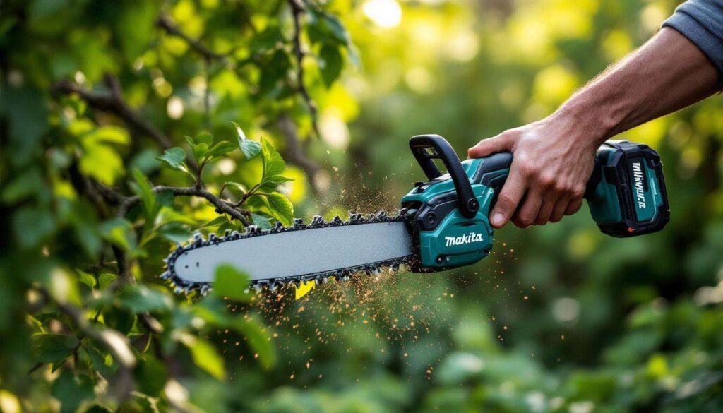 Coupez vos branches en un clin d’œil : la tronçonneuse élagueuse MAKITA sur batterie à prix canon chez Leroy Merlin