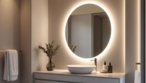 Ce miroir lumineux galet vous fait gagner en style… et en lumière à - 47 € de réduction chez Leroy Merlin