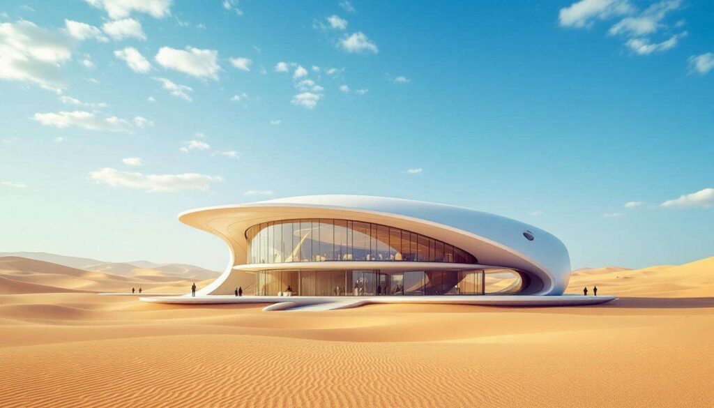 Au cœur du désert d’Arabie Saoudite, un musée du futur où seule une élite peut entrer…