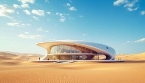 Au cœur du désert d’Arabie Saoudite, un musée du futur où seule une élite peut entrer…