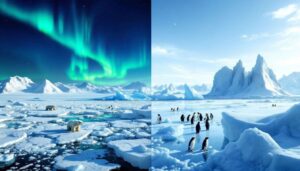 Arctique vs Antarctique: embarquez pour un voyage glacé au cœur des pôles
