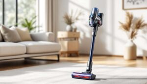 Cet aspirateur balai présente le meilleur rapport qualité / prix de notre comparatif