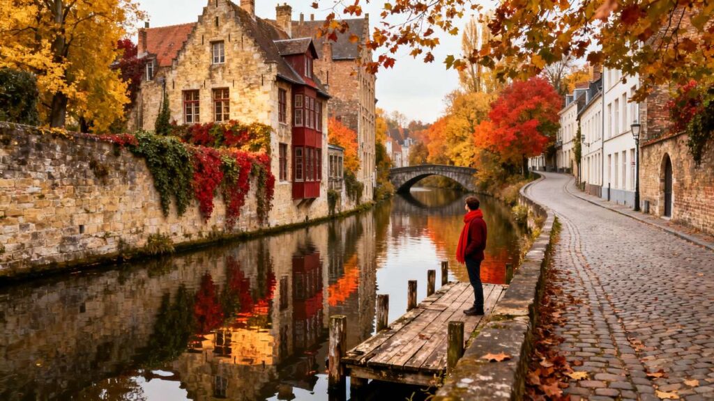 Bordée par une rivière paisible, cette “Cité de Caractère” offre un voyage hors du temps –