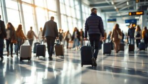 Une compagnie aérienne alerte les voyageurs utilisant des valises de couleur sombre