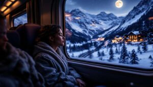 « On s’endort à Paris et on se réveille avec les sommets enneigés » : dans le train de nuit vers les stations de ski savoyardes