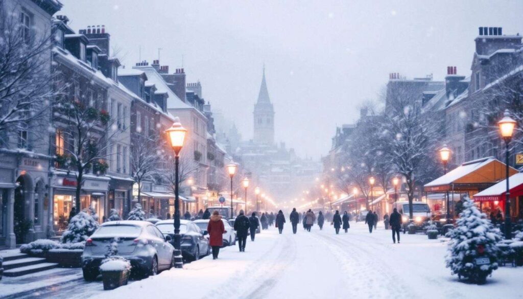 C'est confirmé, les premiers flocons de neige tomberont aujourd’hui en France : votre ville est-elle concernée ?