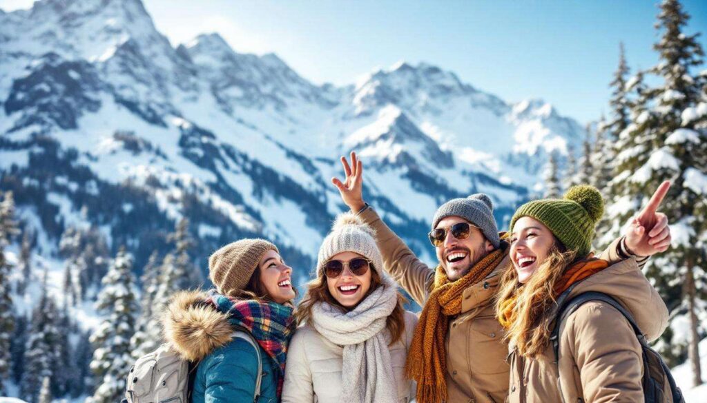 Ils vont à la montagne sans skier : leur raison va vous surprendre