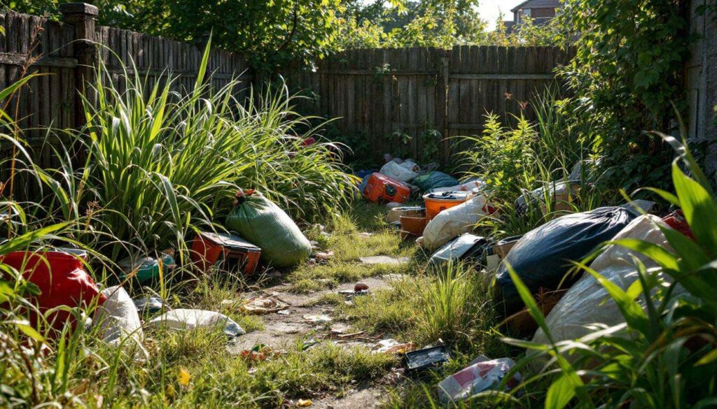 Le jardin de mon voisinest un dépotoir, que faire ?