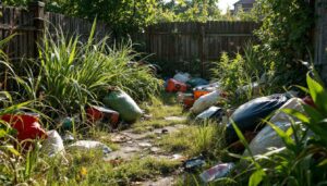 Le jardin de mon voisinest un dépotoir, que faire ?